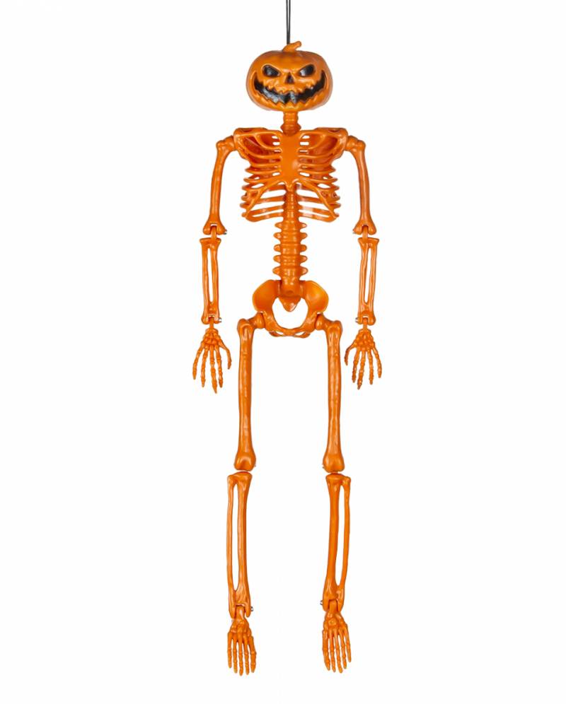 Positionierbares Jack O'Lantern Skelett 39cm ★ von Karneval Universe