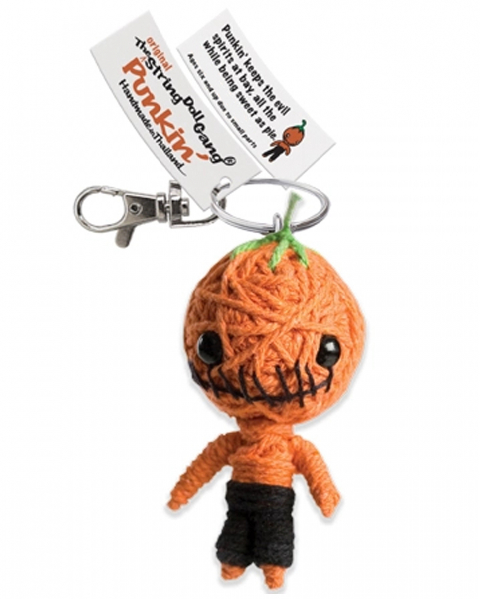 Punkin´ Voodoo Strickpüppchen Schlüsselanhänger ✩ von Karneval Universe