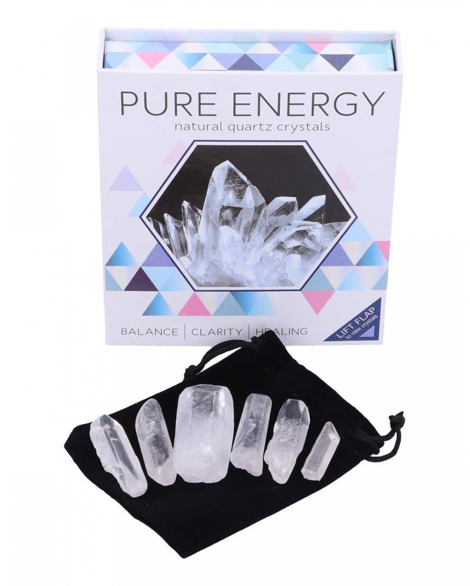 Pure Energy Kristall Set als Geschenk kaufen! von Karneval Universe