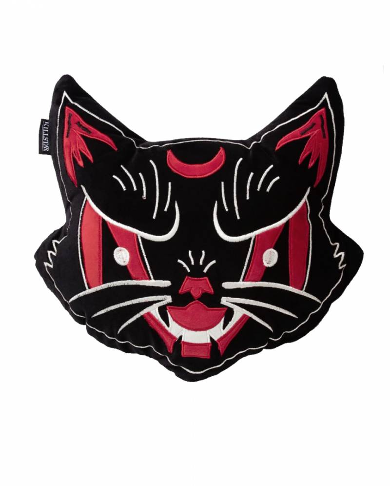 Purr Evil Kissen KILLSTAR ★ Gothic Kuschelkissen von Karneval Universe