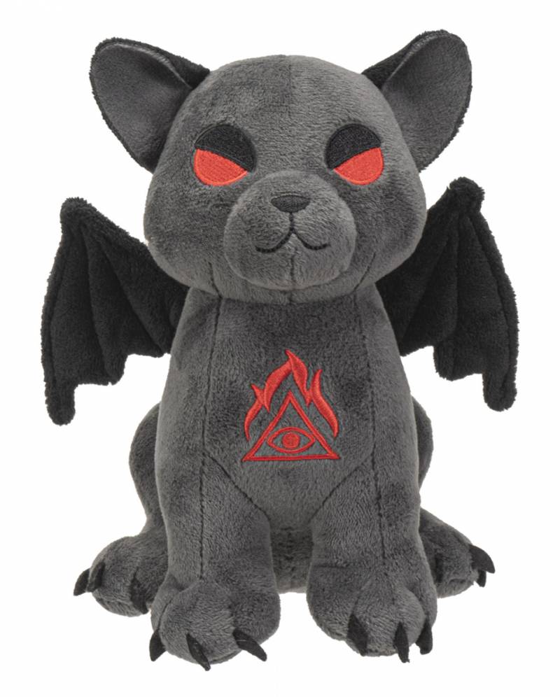 Putzige Gothic Vampirkatze aus Plüsch 20cm ★ von Karneval Universe