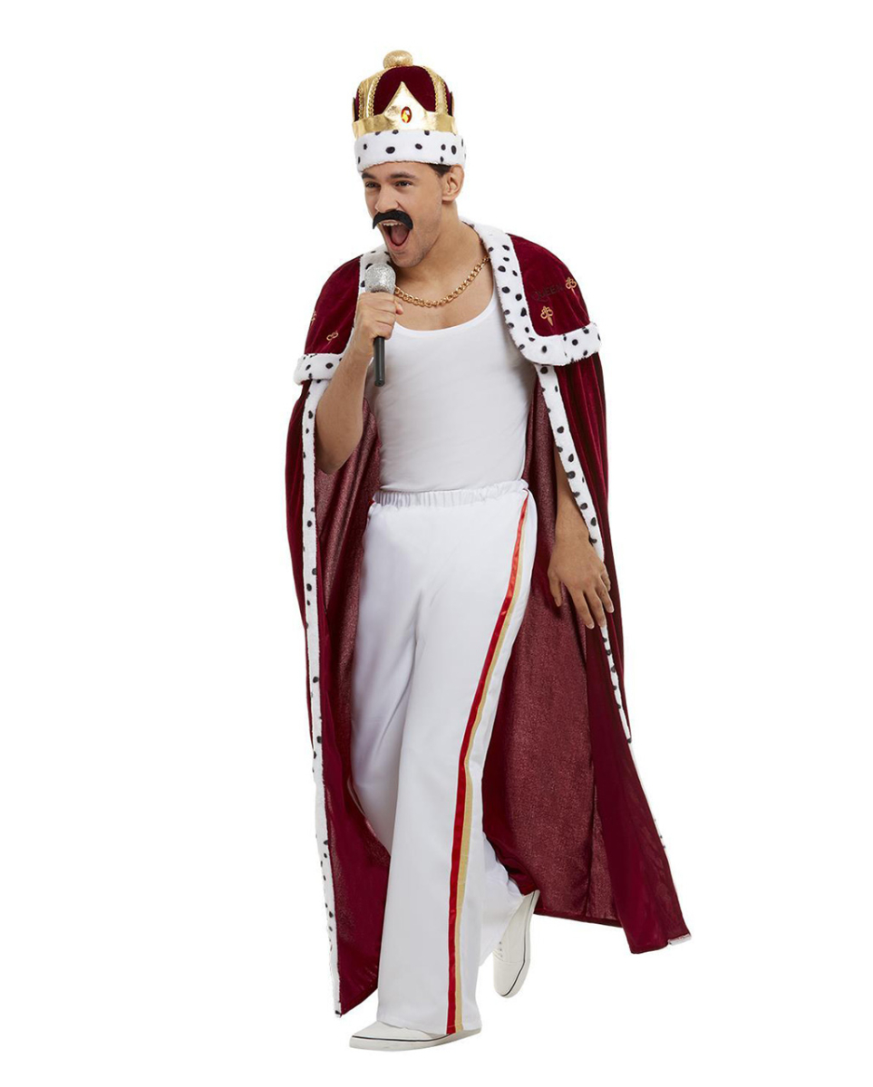 Queen Deluxe Kostüm mit Mantel ordern L Queen Deluxe Kostüm mit Mantel ordern L von Karneval Universe