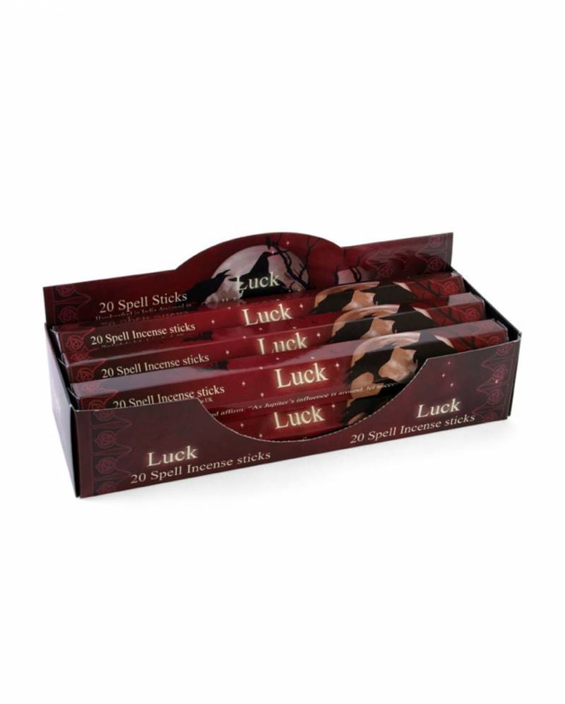 Räucherstäbchen Glückszauber 20 St. für Wicca Fans von Karneval Universe