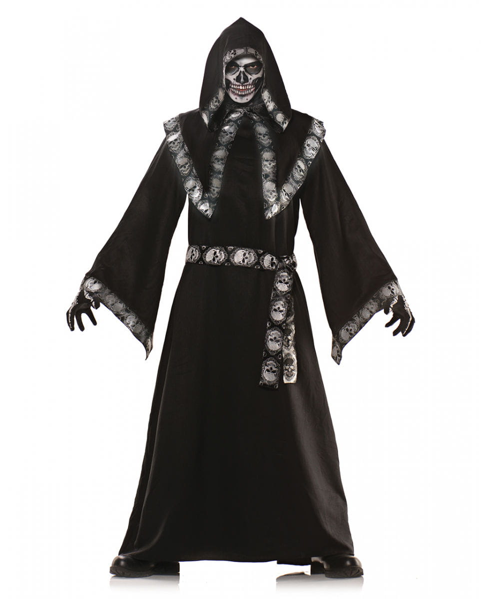 Reaper Kostüm Umhang  Sensenmann Verkleidung Xl-XXL 54-56 von Karneval Universe
