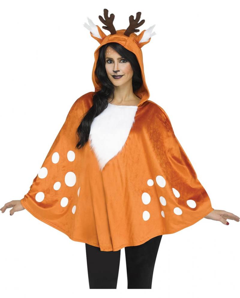 Rehlein Kapuzenponcho für Fasching! von Karneval Universe