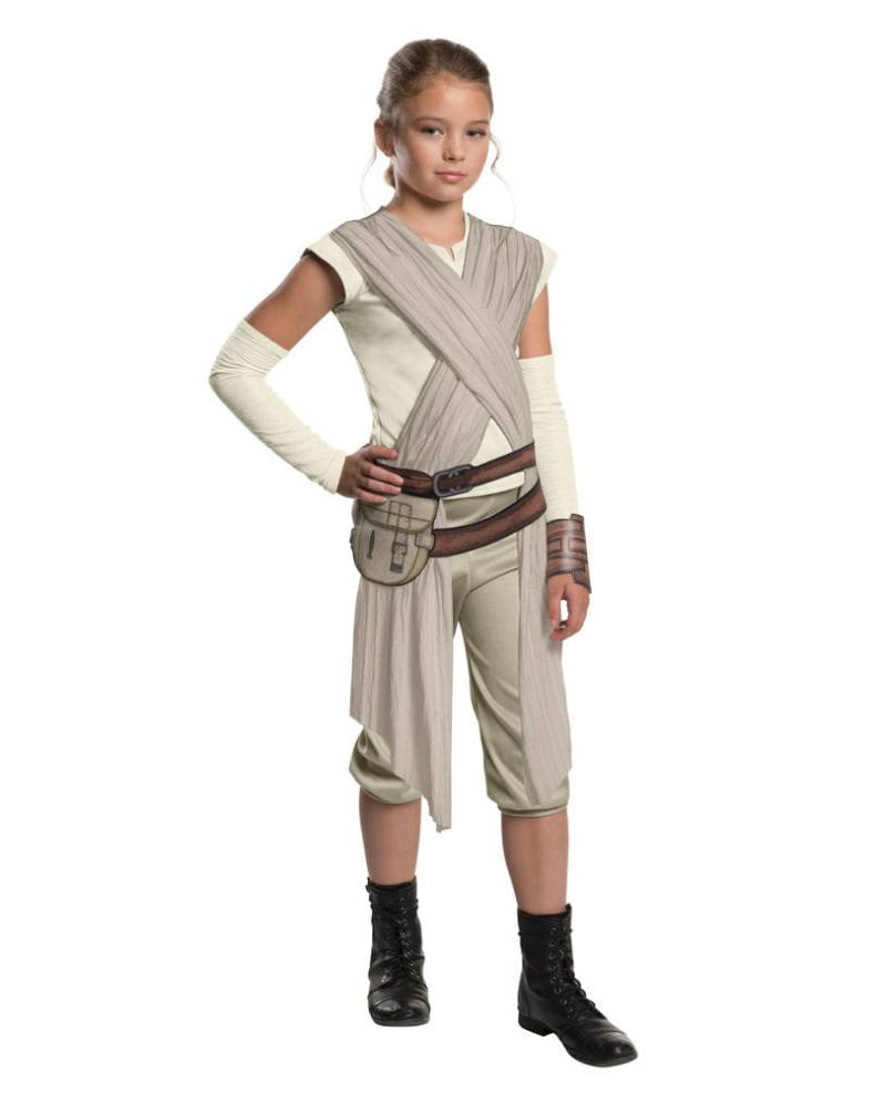 Rey Kinderkostüm Deluxe Star Wars Kostüme für Kinder S von Karneval Universe