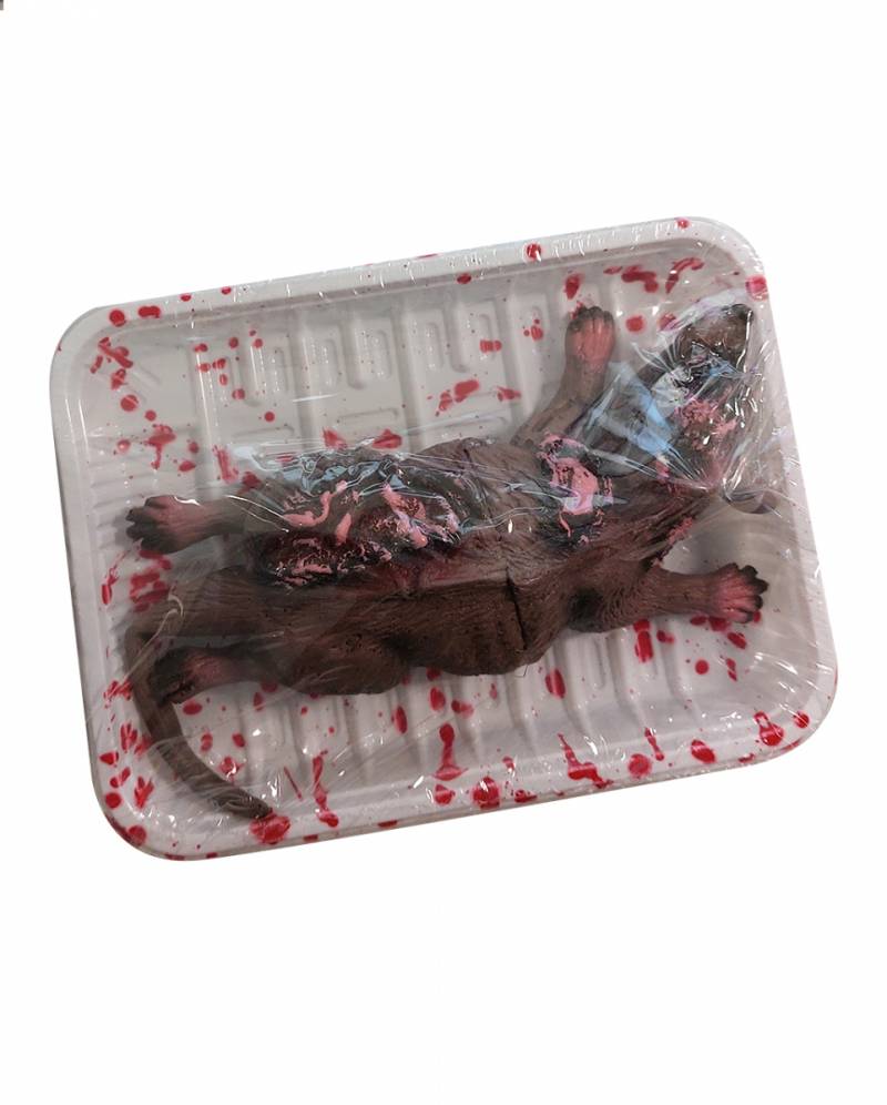 Road Kill Ratte Metzgerteller Deko als ? Deko von Karneval Universe