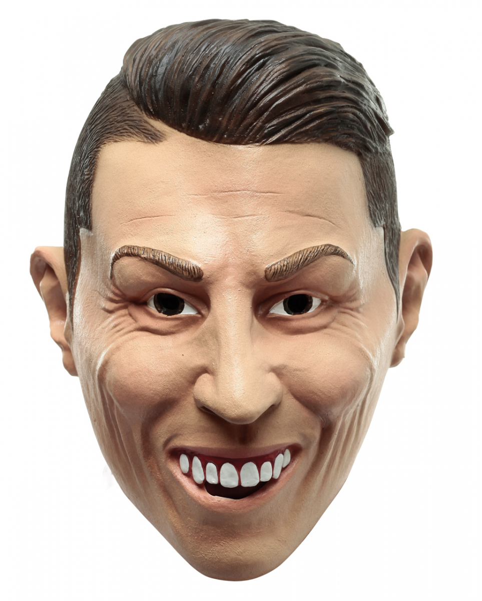 Ronaldo Maske als Kostümzubehör für Fasching ★ von Karneval Universe