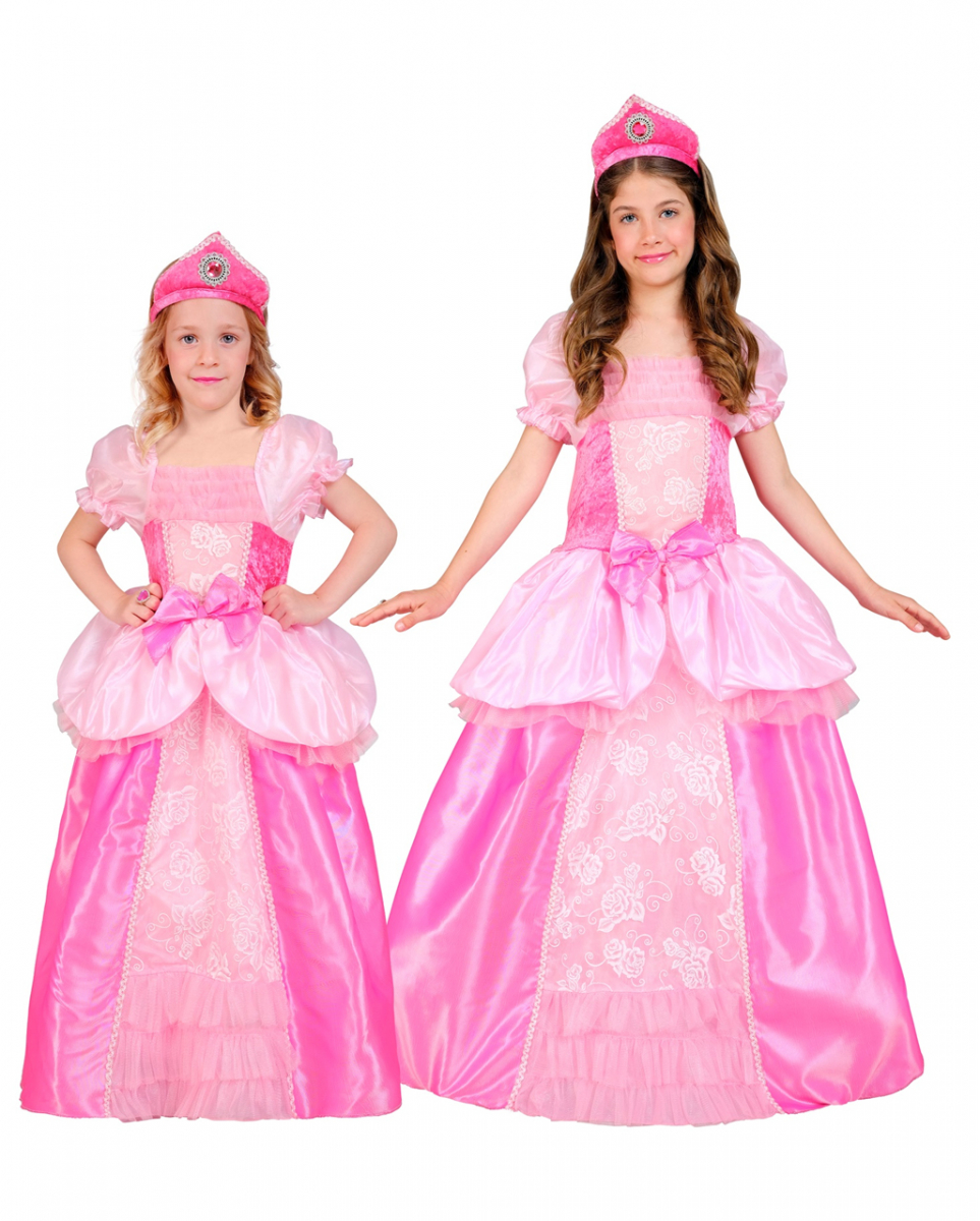 Rosa Märchenprinzessin Kinderkostüm für Fasching XXS/104 von Karneval Universe