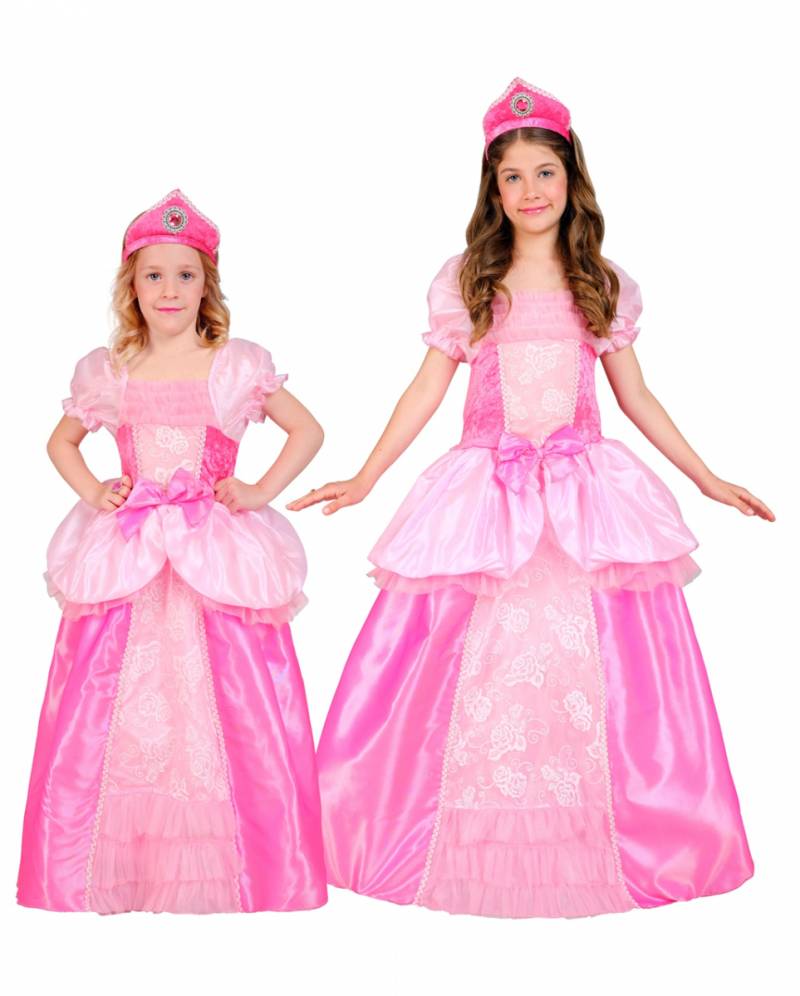 Rosa Märchenprinzessin Kinderkostüm für Fasching XXS/104 von Karneval Universe