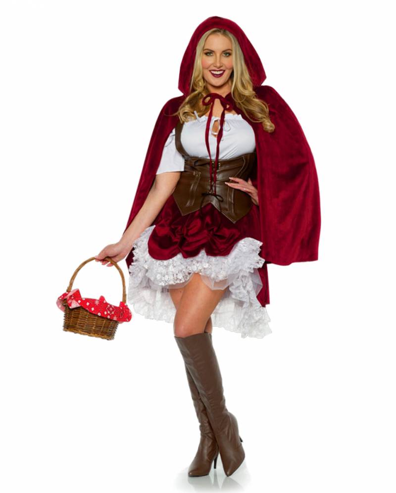 Rotkäppchen Frauenkostüm Deluxe für Fasching ❤ L von Karneval Universe