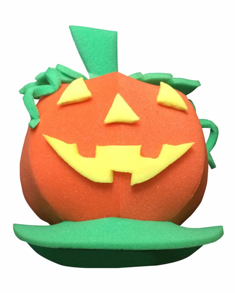 Schaumstoff Kürbis Hut für Halloween von Karneval Universe
