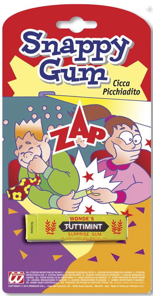 Schnappender Kaugummi als Scherzartikel Schnappender Kaugummi als Scherzartikel von Karneval Universe
