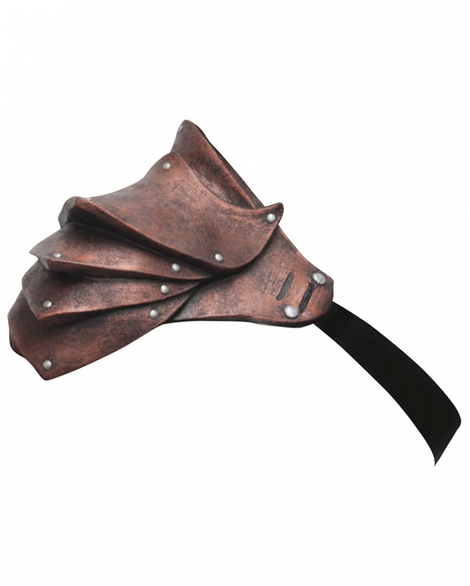 Schulterpanzer Gladiator braun LARP Kostünzubehör von Karneval Universe
