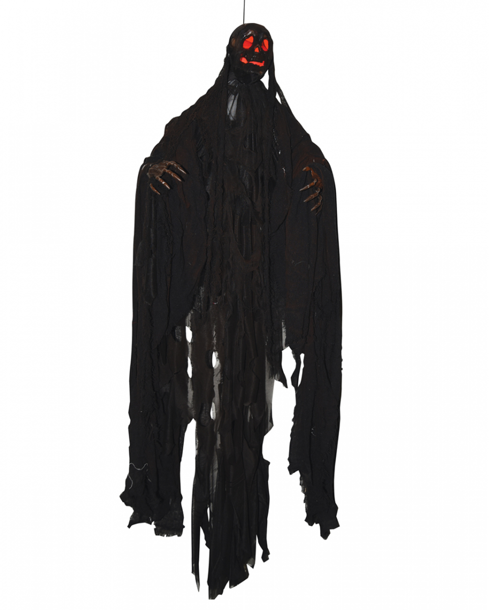 Schwarze Fetzenmumie mit Bewegung, Licht & Ton 120cm Halloween Deko Schwarze Fetzenmumie mit Bewegung, Licht & Ton 120cm Halloween Deko von Karneval Universe