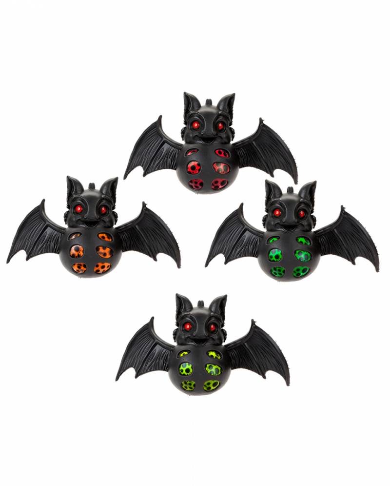 Schwarze Fledermaus mit Squishy Quetschkörper  Geschenkartikel von Karneval Universe