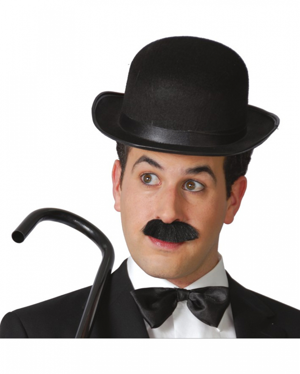 Schwarzer Melonenhut Kostümzubehör Schwarzer Melonenhut Kostümzubehör von Karneval Universe