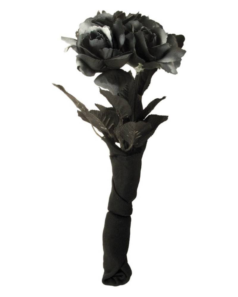 Schwarzer Rosenstrauß