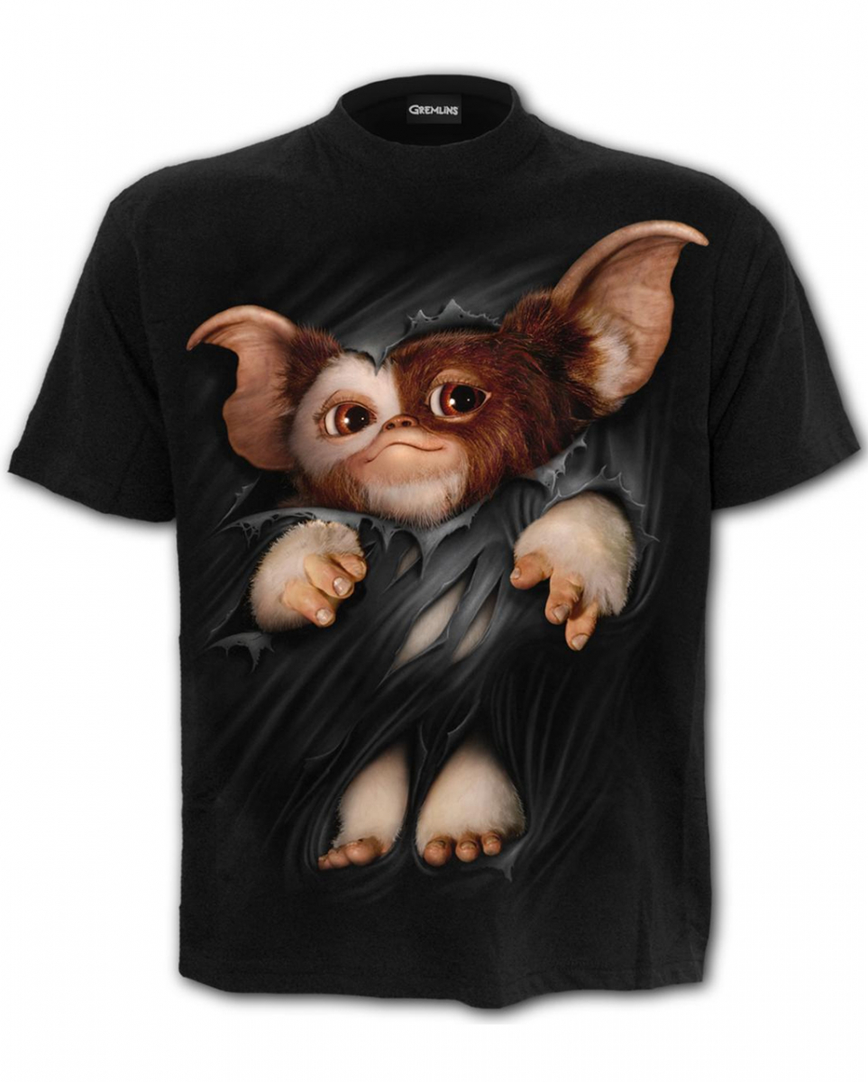 Schwarzes Gremlins - Gizmo - T-Shirt online kaufen S von Karneval Universe