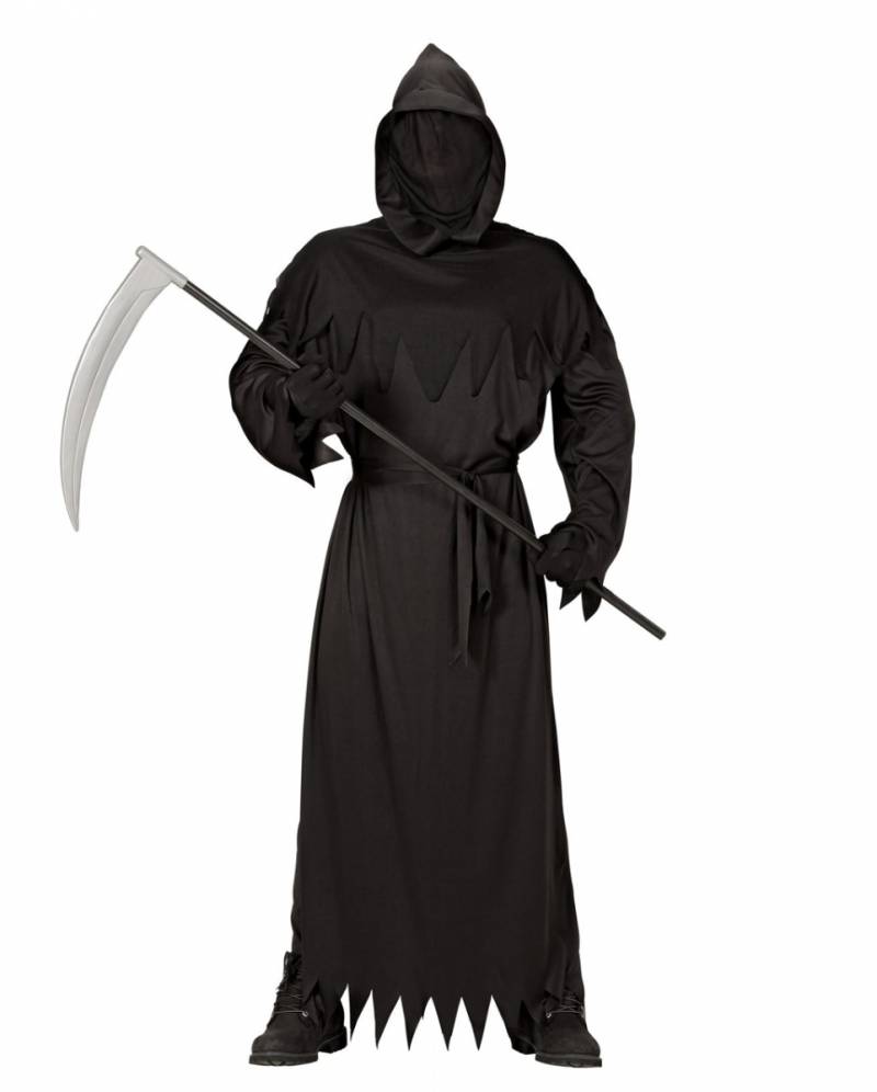 Schwarzes Reaper Phantom Kostüm für Halloween M von Karneval Universe