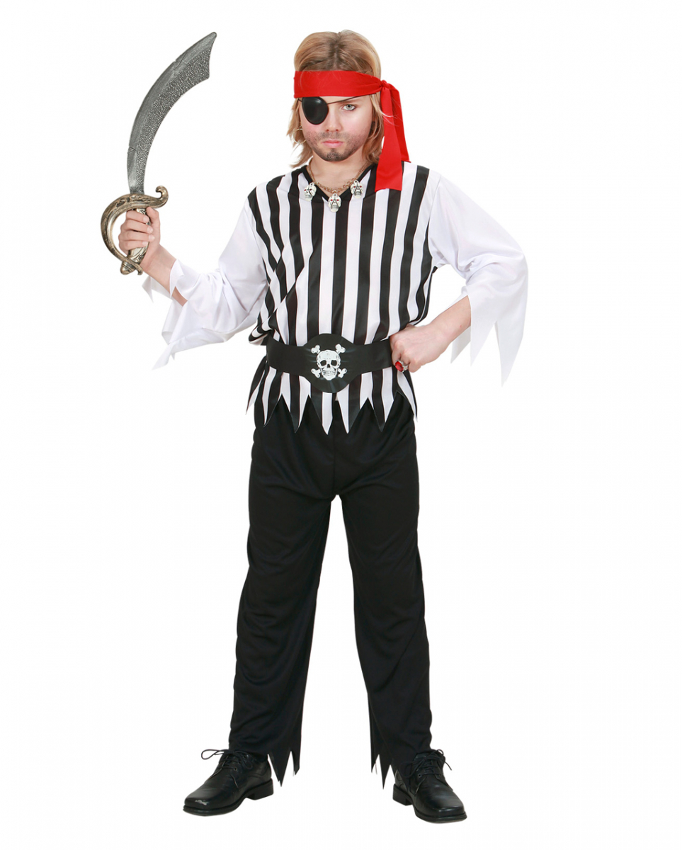 Seeräuber Kinderkostüm mit Stirnband 4-tlg. kaufen XXS/104 von Karneval Universe
