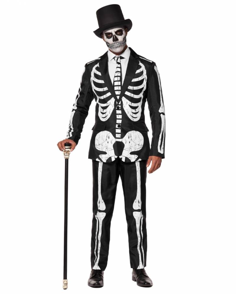 Skeleton Grunge Anzug - Suitmeister für Fasching ✩ M von Karneval Universe