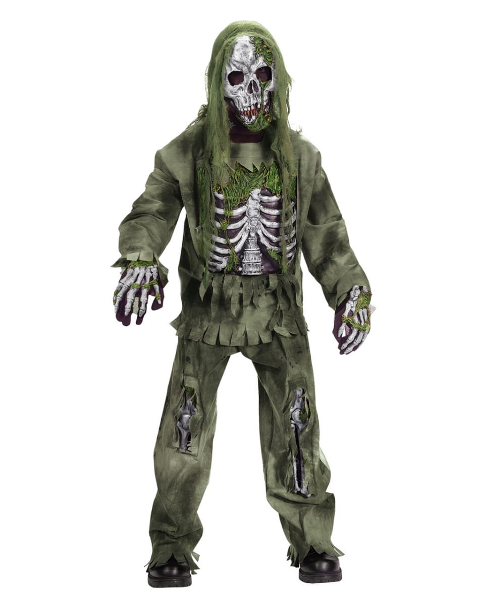 Skelett Zombie Kinder Kostüm Deluxe kaufen L von Karneval Universe