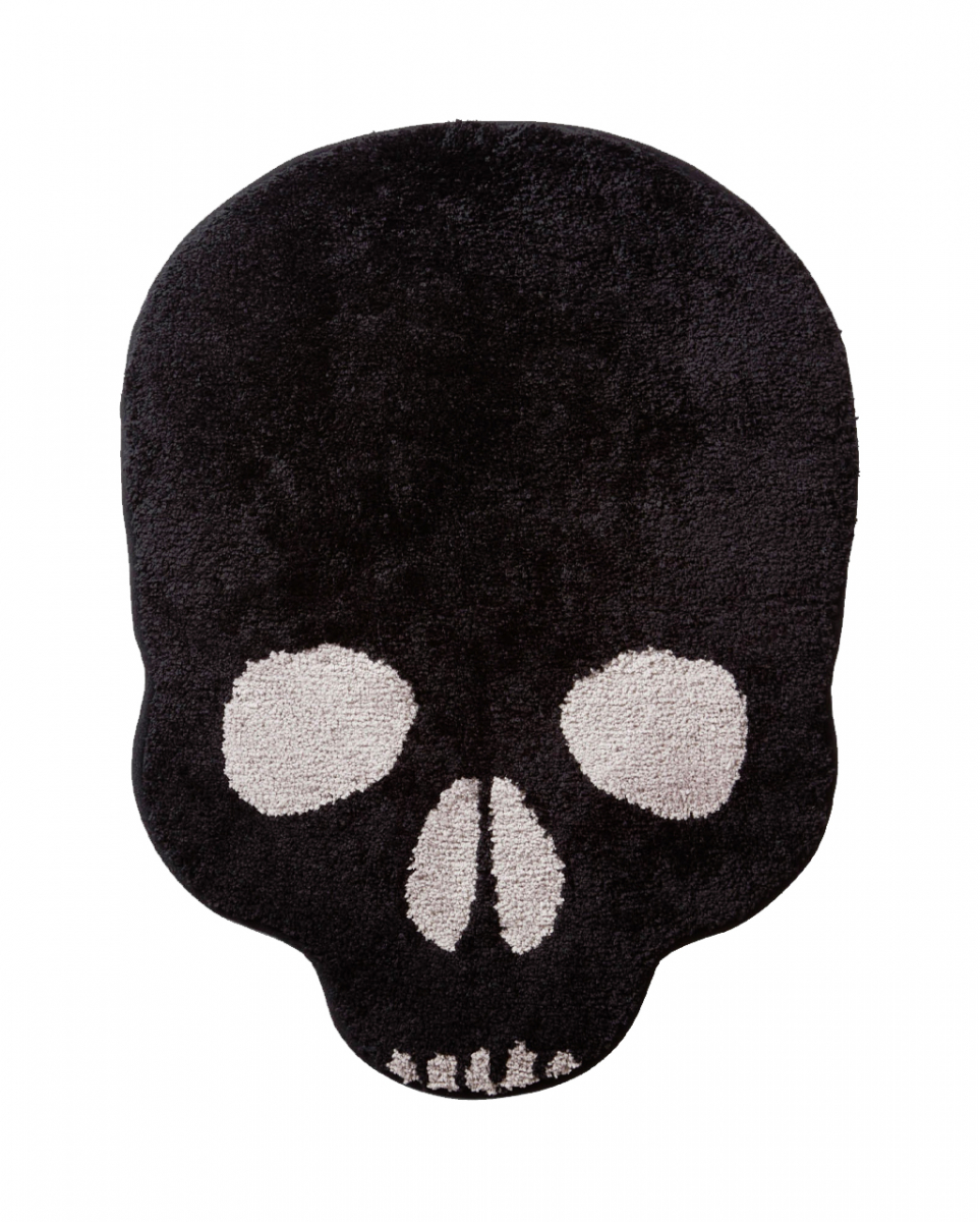 Skull Badezimmer Teppich KILLSTAR  Gothic Wohndeko von Karneval Universe
