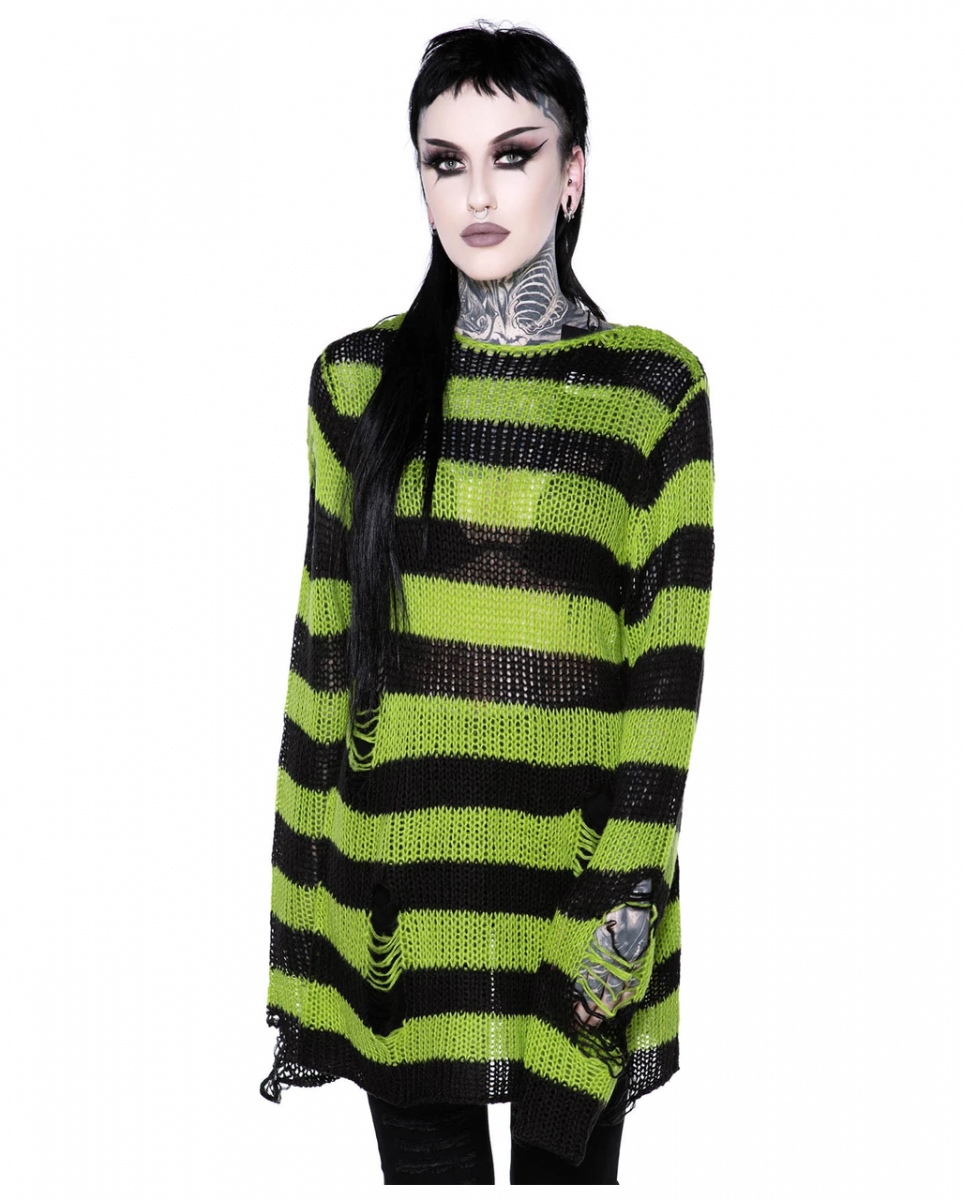 Slimer Strickpullover KILLSTAR  JETZT bestellen! XS von Karneval Universe