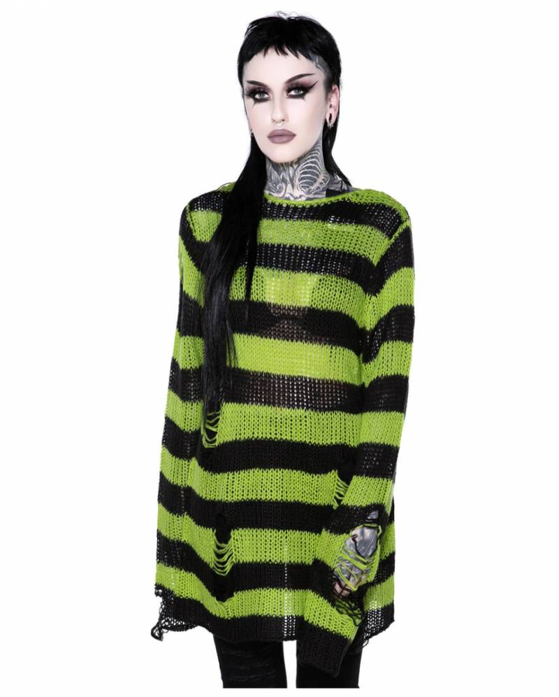 Slimer Strickpullover KILLSTAR  JETZT bestellen! XS von Karneval Universe