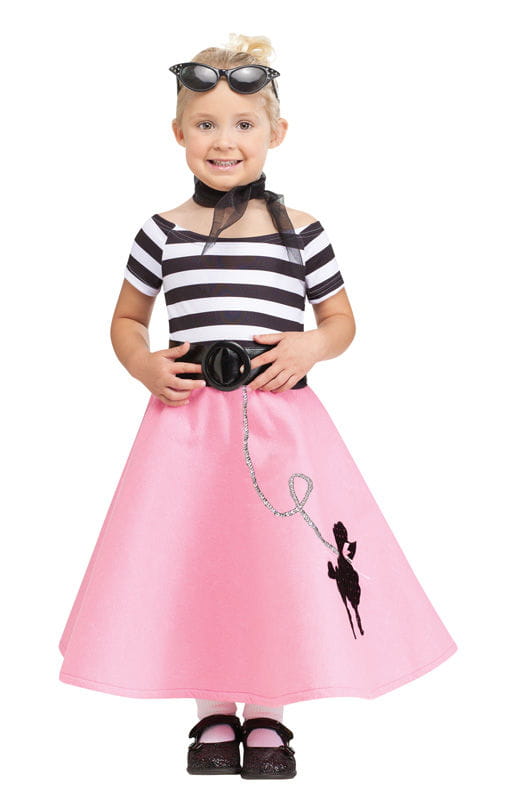 Soda Shop Mädchen Kleinkinderkostüm   Süßes Kinderkostüm mit dem Flair der fünfziger Jahre  Jetzt bestellen L von Karneval Universe