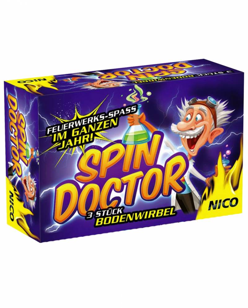 Spin Doctor Bodenwirbel 3er Pack ✰ Feuerwerk KAT F1 von Karneval Universe