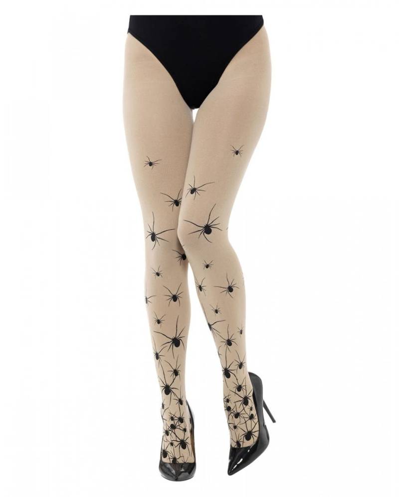 Spinnen Motiv Strumpfhose für Halloween kaufen von Karneval Universe