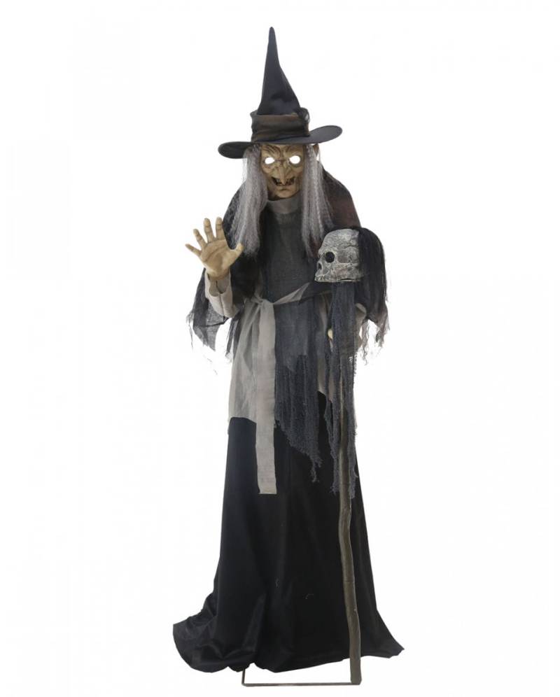 Spooky Witch Halloween Animatronic Walpurgisnacht Deko von Karneval Universe