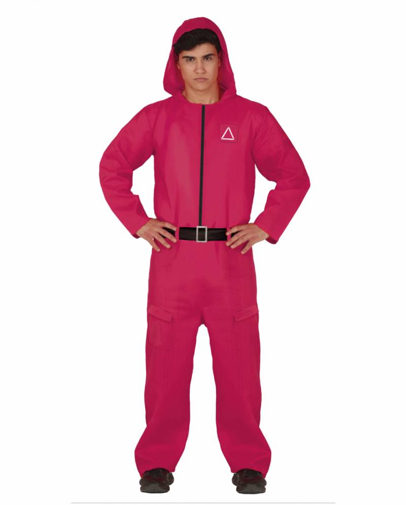 Squid Game Kostüm Wärter  Wächter Overall L 52/54 von Karneval Universe