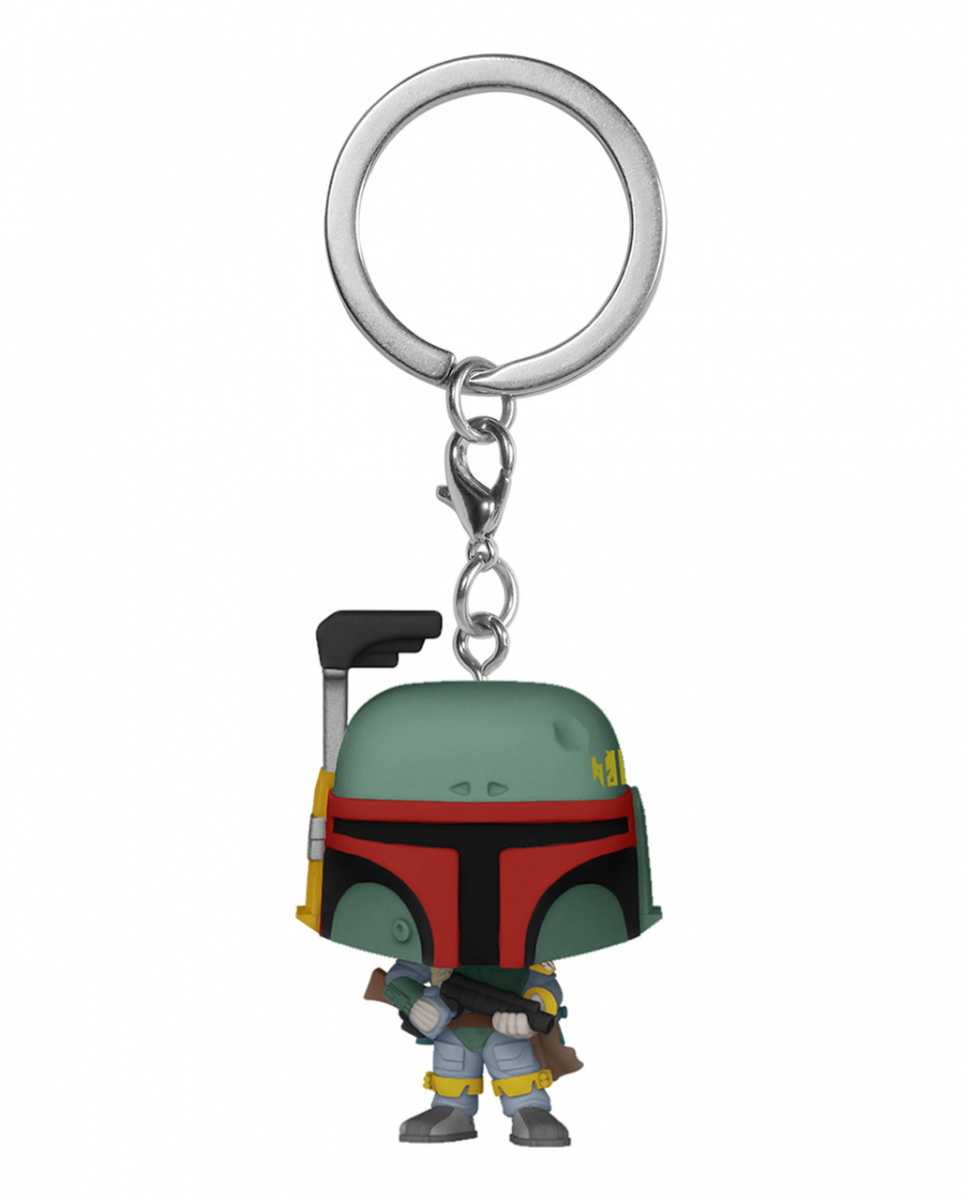 Star Wars Boba Fett Schlüsselanhänger Funko Pocket POP! ✰ von Karneval Universe