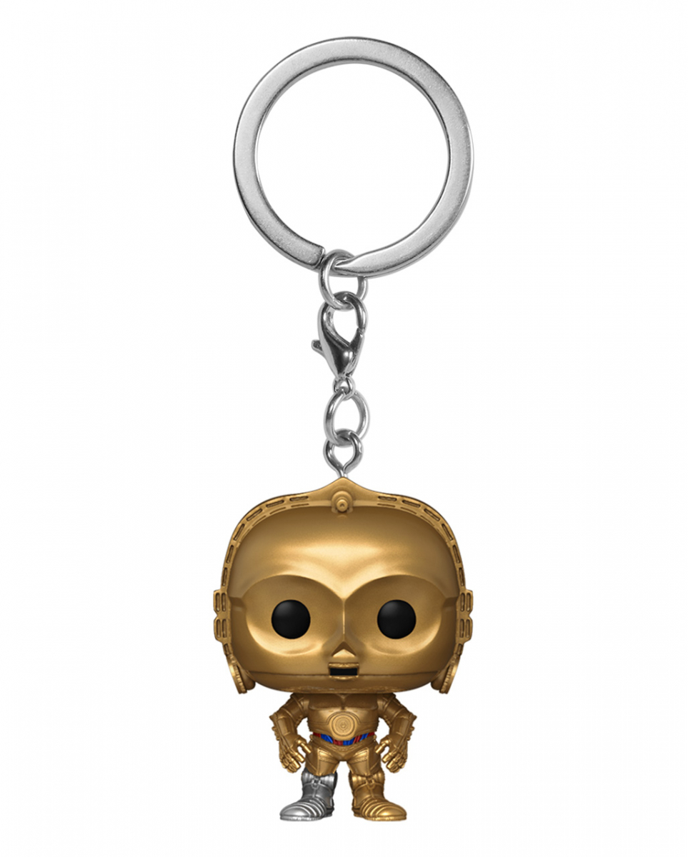 Star Wars C-3PO Schlüsselanhänger Funko Pocket POP! ★ von Karneval Universe