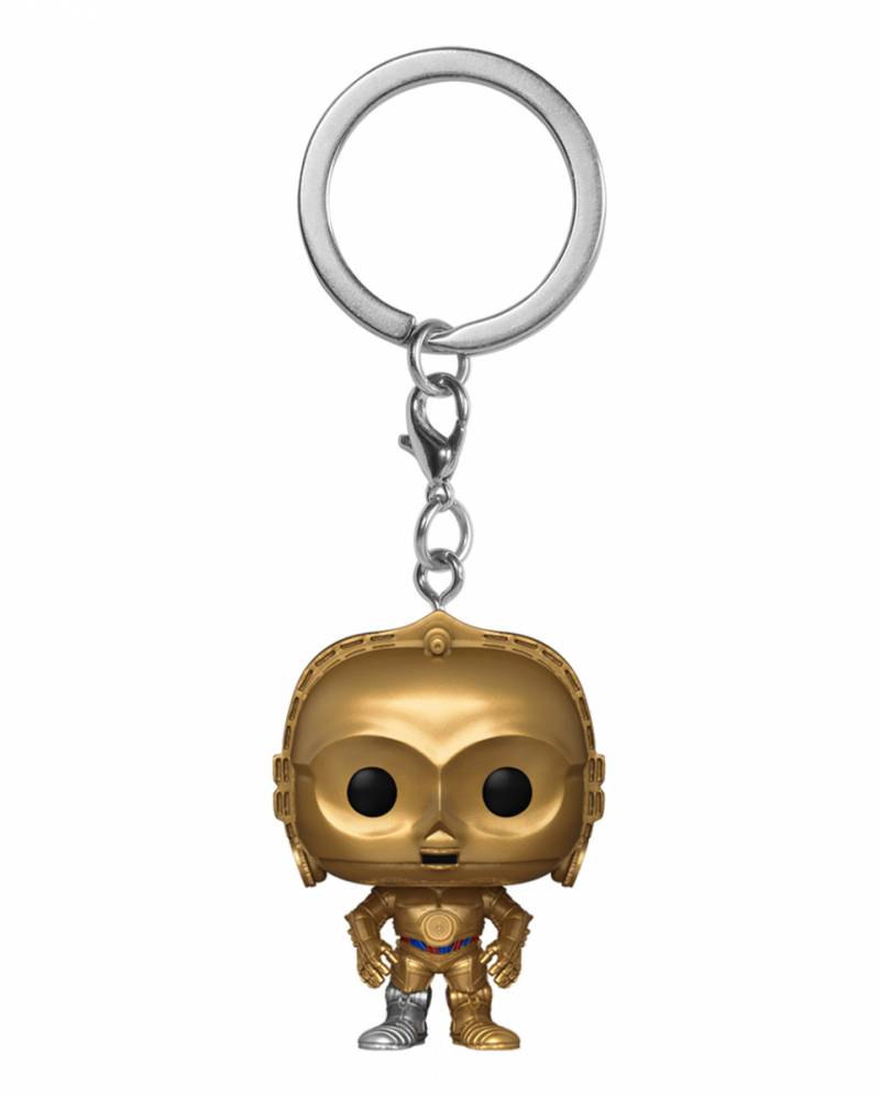 Star Wars C-3PO Schlüsselanhänger Funko Pocket POP! ★ von Karneval Universe