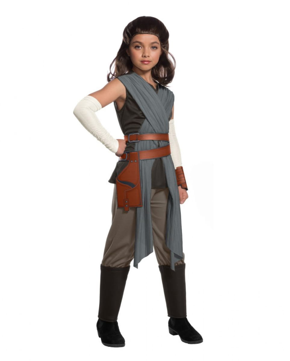 Star Wars Rey Kinderkostüm Deluxe für Fasching! S von Karneval Universe