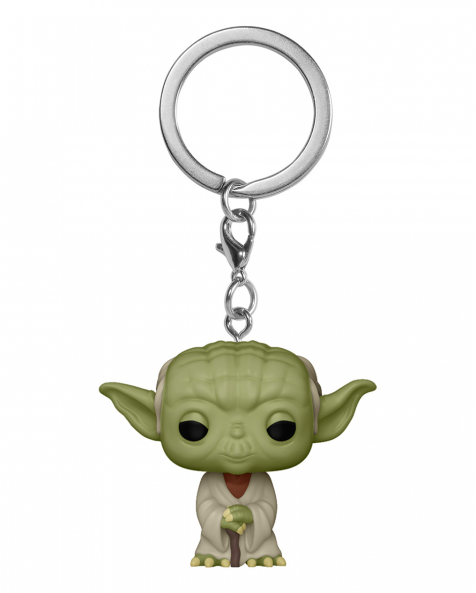 Star Wars Yoda Schlüsselanhänger Funko Pocket POP! ★ von Karneval Universe