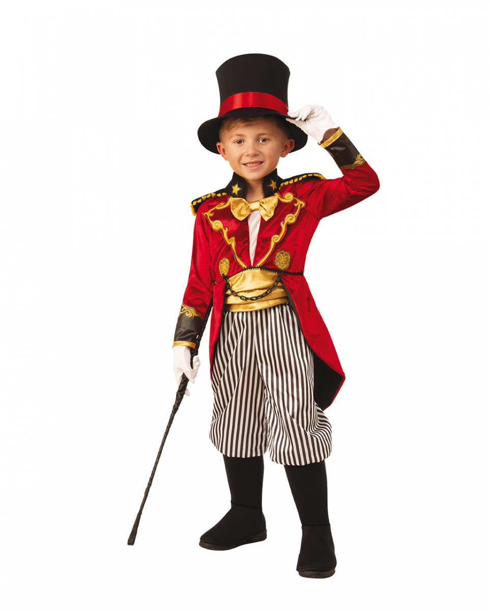 Stattlicher Zirkusdompteur Kostüm für Kinder ➤ XL von Karneval Universe