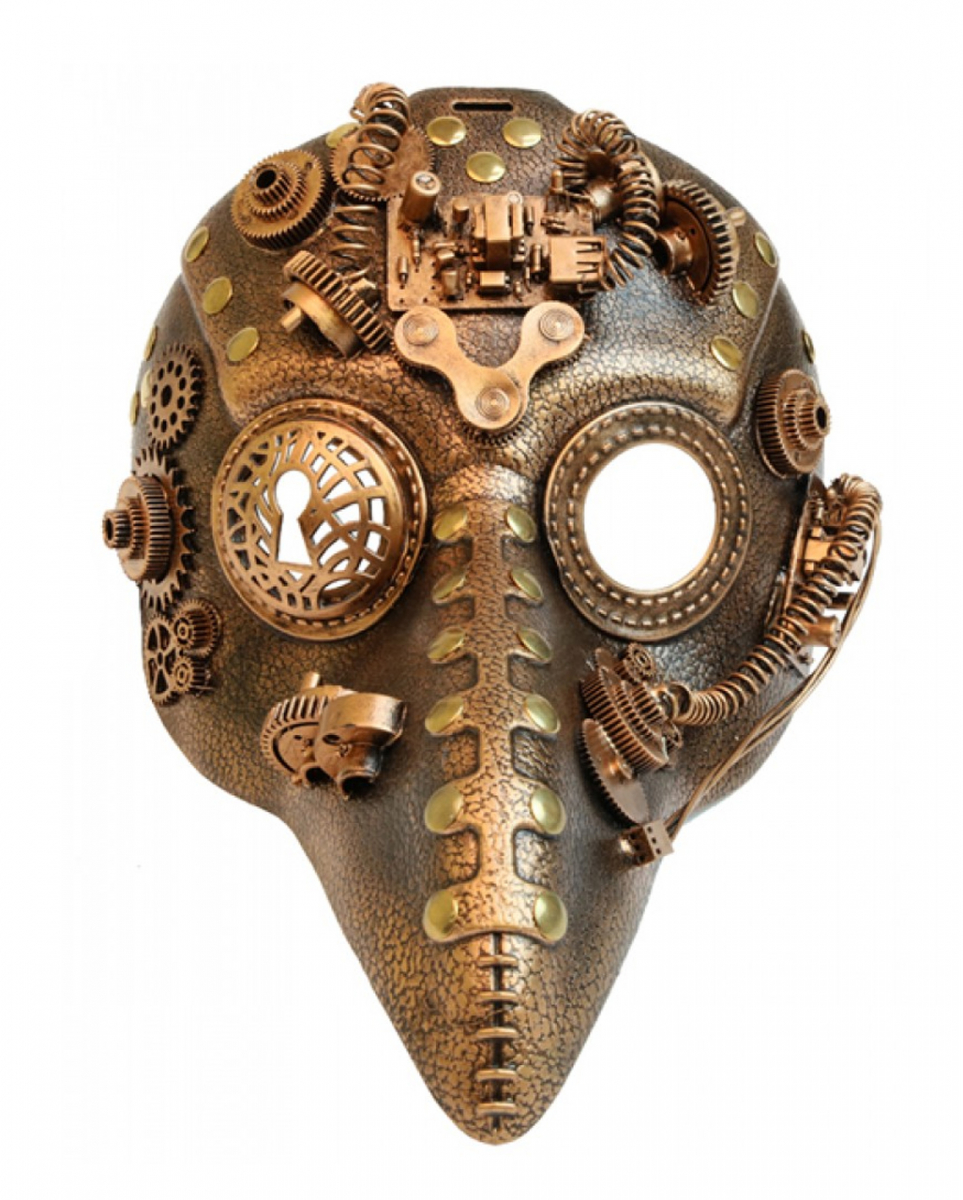 Steampunk Pest Doktor Schnabelmaske online shoppen von Karneval Universe