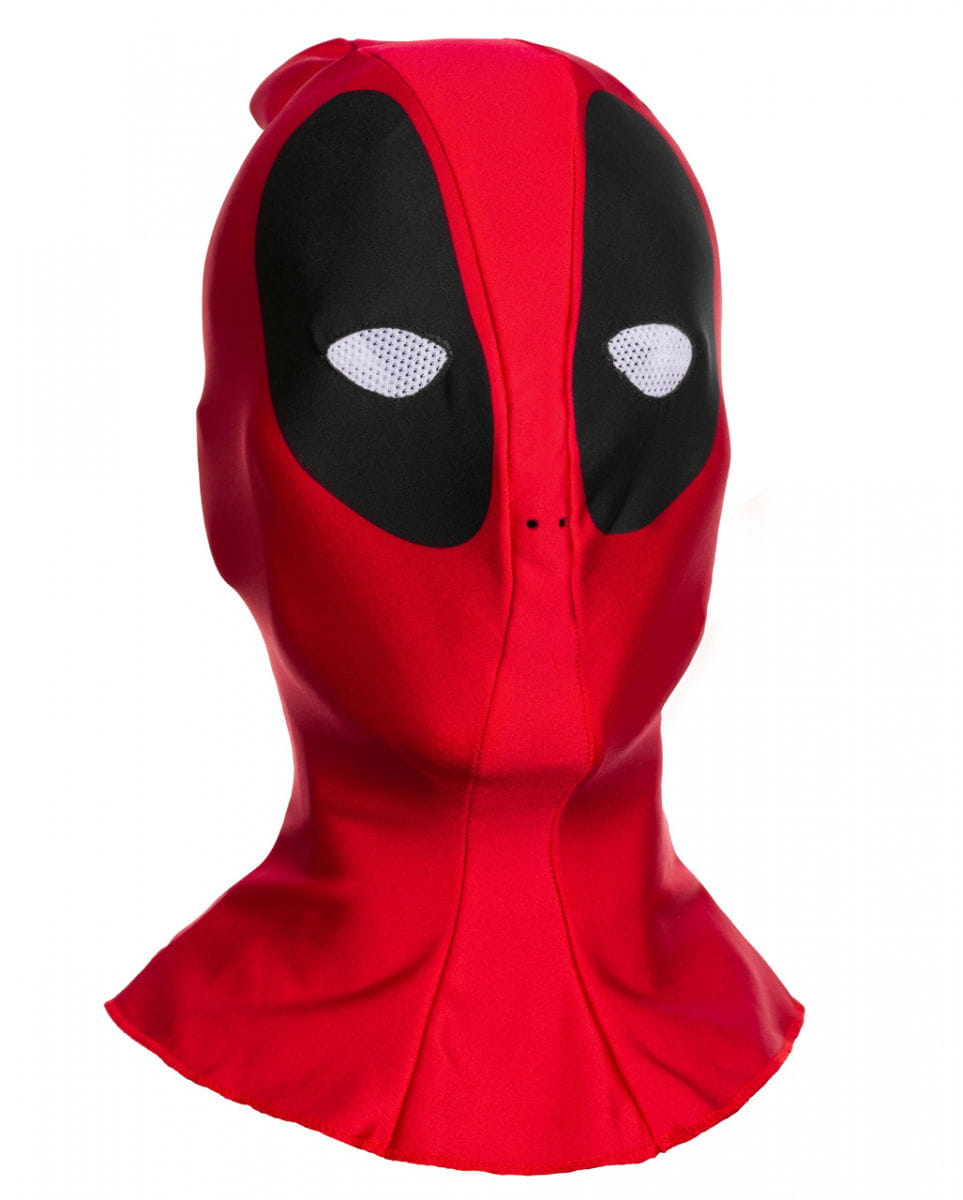 Stoffmaske Deadpool als Kostüm Zubehör von Karneval Universe