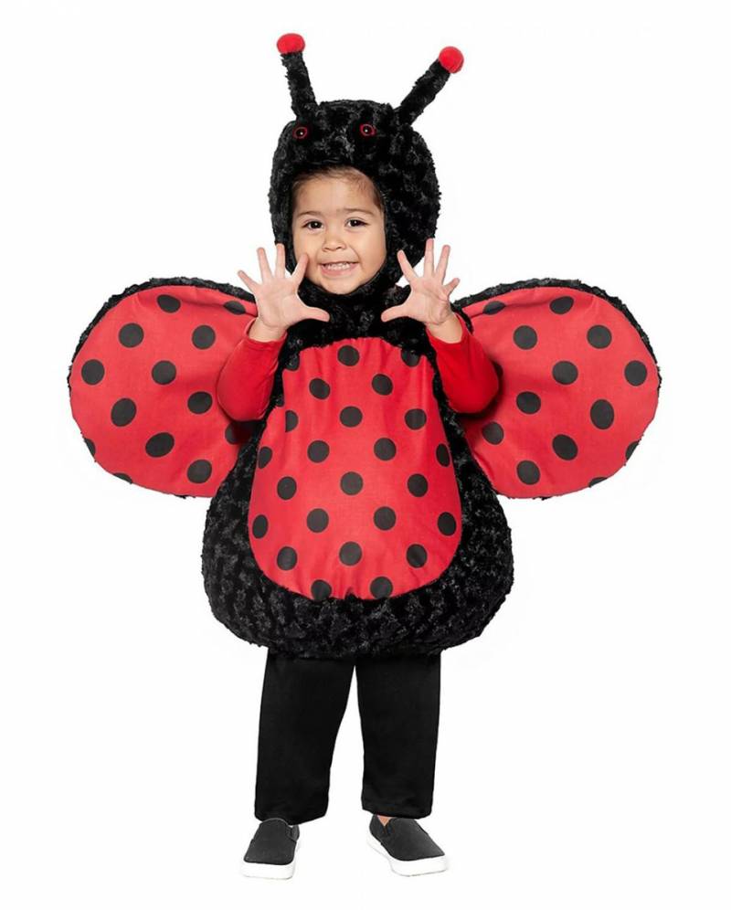 Süßes Marienkäfer Kostüm für Kleinkinder für Karneval XL von Karneval Universe