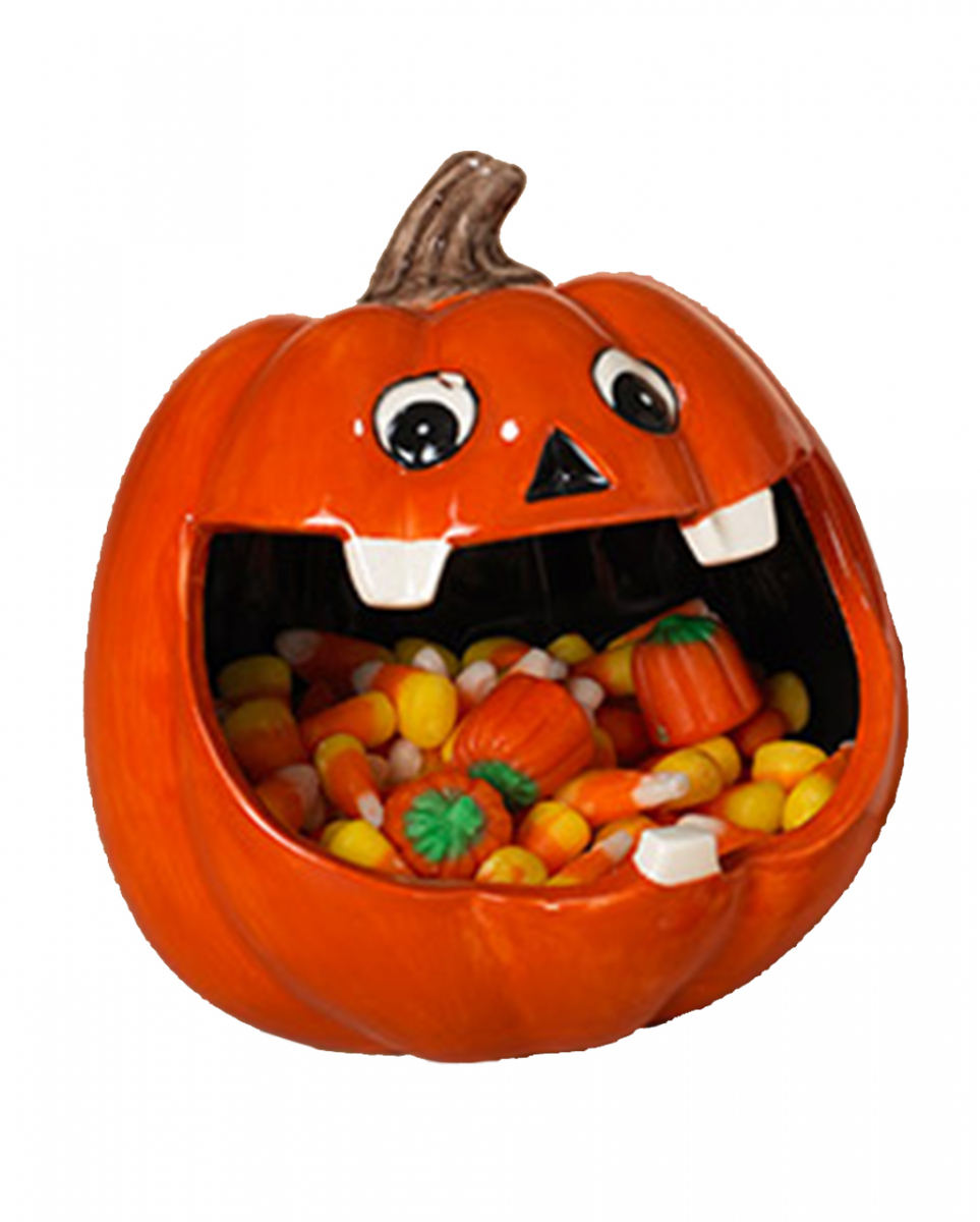 Süßigkeiten Schale lachender Halloween Kürbis ? von Karneval Universe