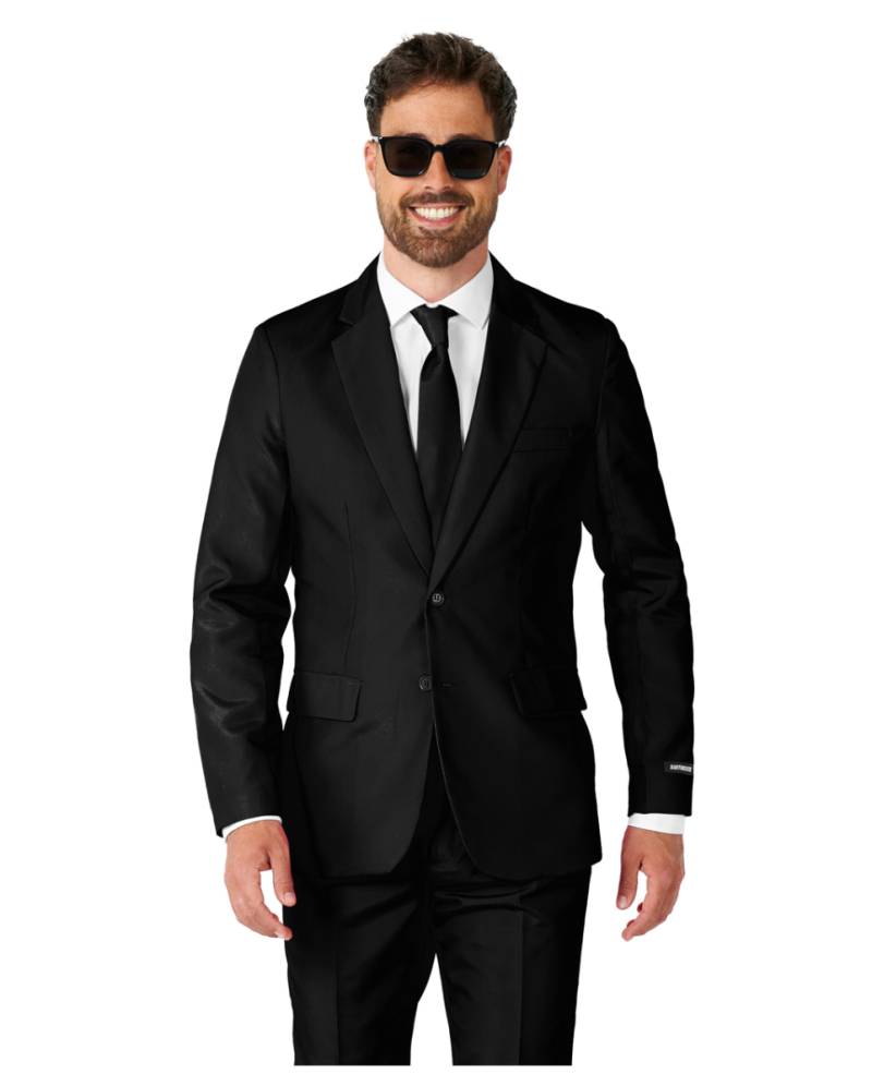 Suitmeister Solid Black Anzug Suitmeister Solid Black Anzug