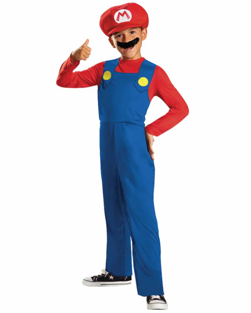 Super Mario Kinderkostüm  JETZT online kaufen M von Karneval Universe
