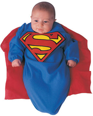 Superman Babysack Superhelden Babykostüm Superman Babysack Superhelden Babykostüm von Karneval Universe
