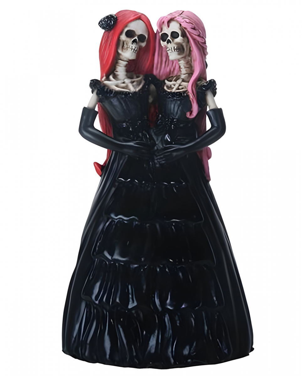 Tag der Toten - Skelamese Zwillinge Figur 20cm kaufen von Karneval Universe