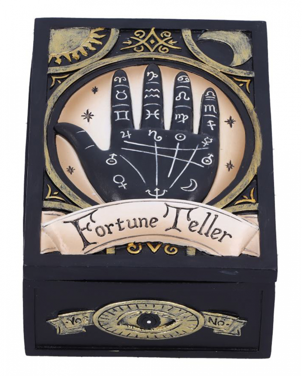 Tarotkarten & Wahrsage Schatulle 14,3cm ★ von Karneval Universe